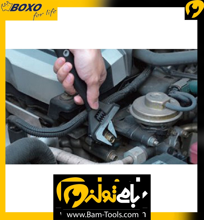 آچار فرانسه فک بلند - تصویر 2