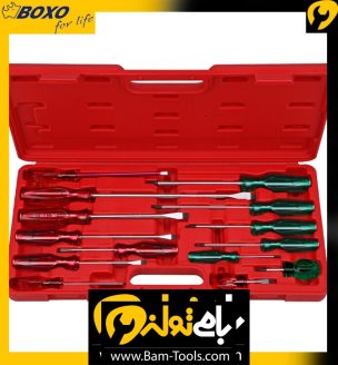 ست 14 پارچه پیچ گوشتی ضربه خور