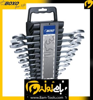 ست آچار یکسر رینگ یکسر تخت 12 عددی