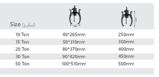 پولی کش هیدرولیک پمپ جدا